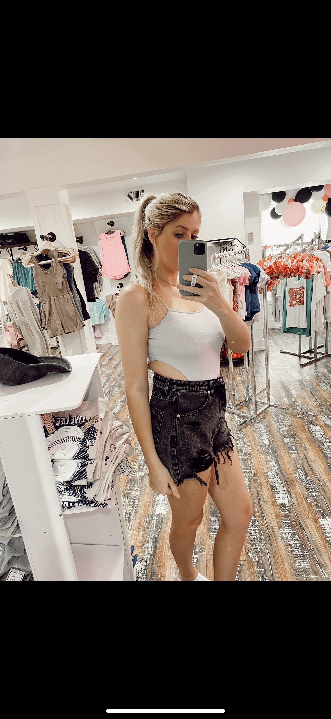 High cut body suit
