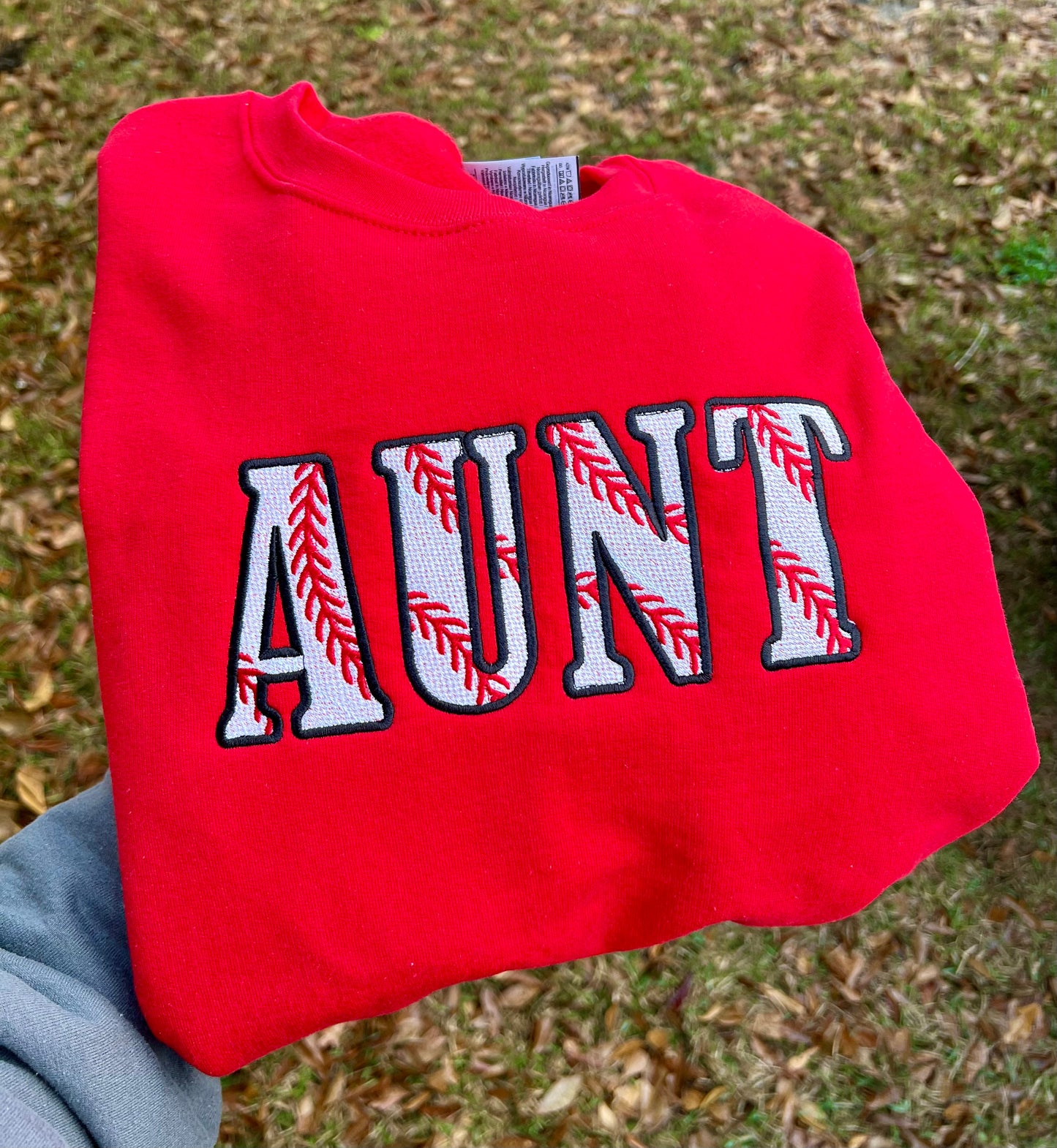 Baseball letter sweatshirt or tshirt