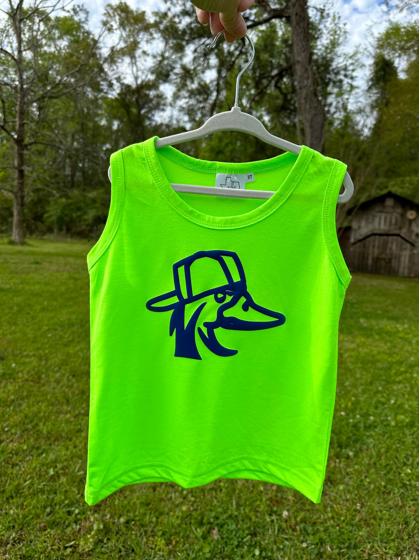 Summer duck kids tank