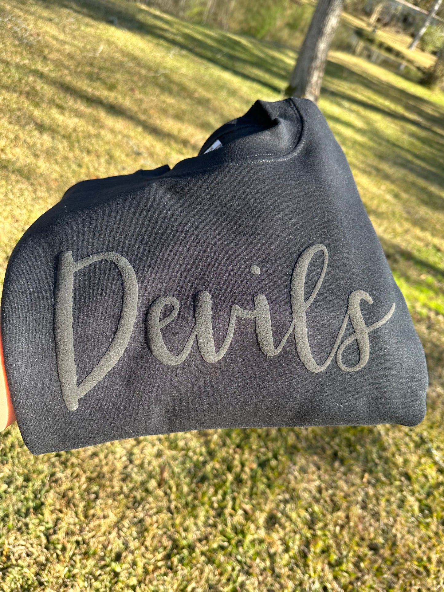 Devils puff swsh tone/tone