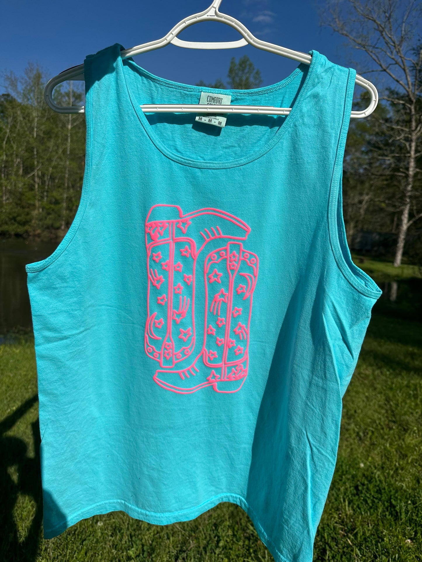 Summer boots tanks + tees