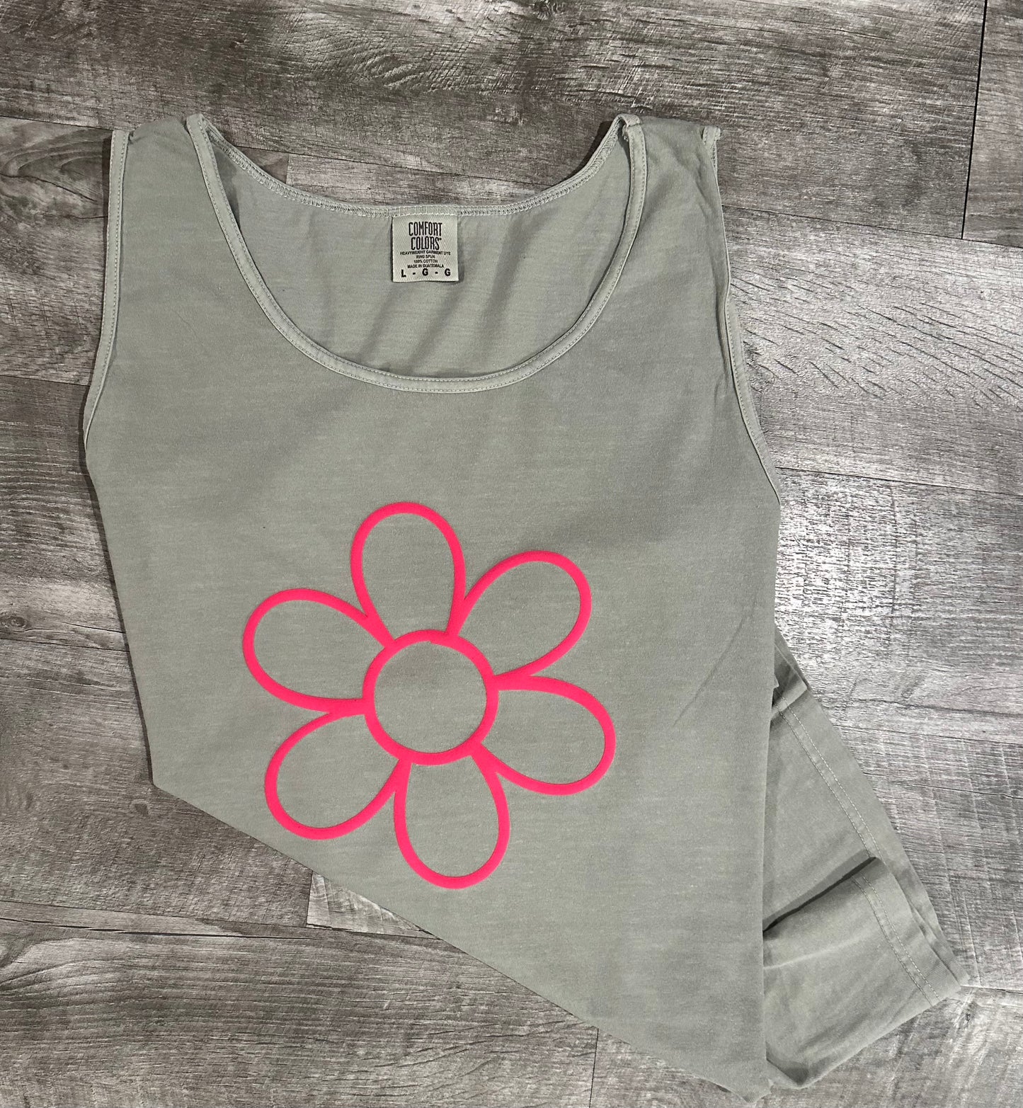 Puff daisy tank