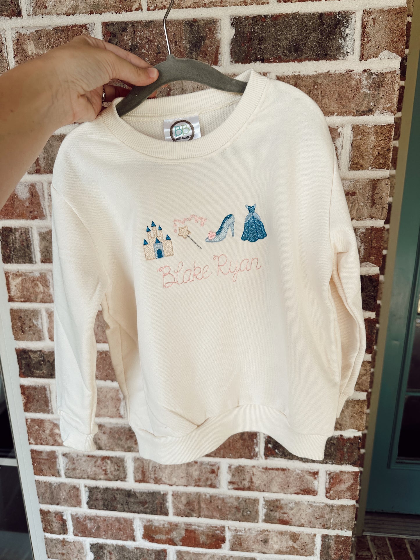 Princess sweatshirt and bubble