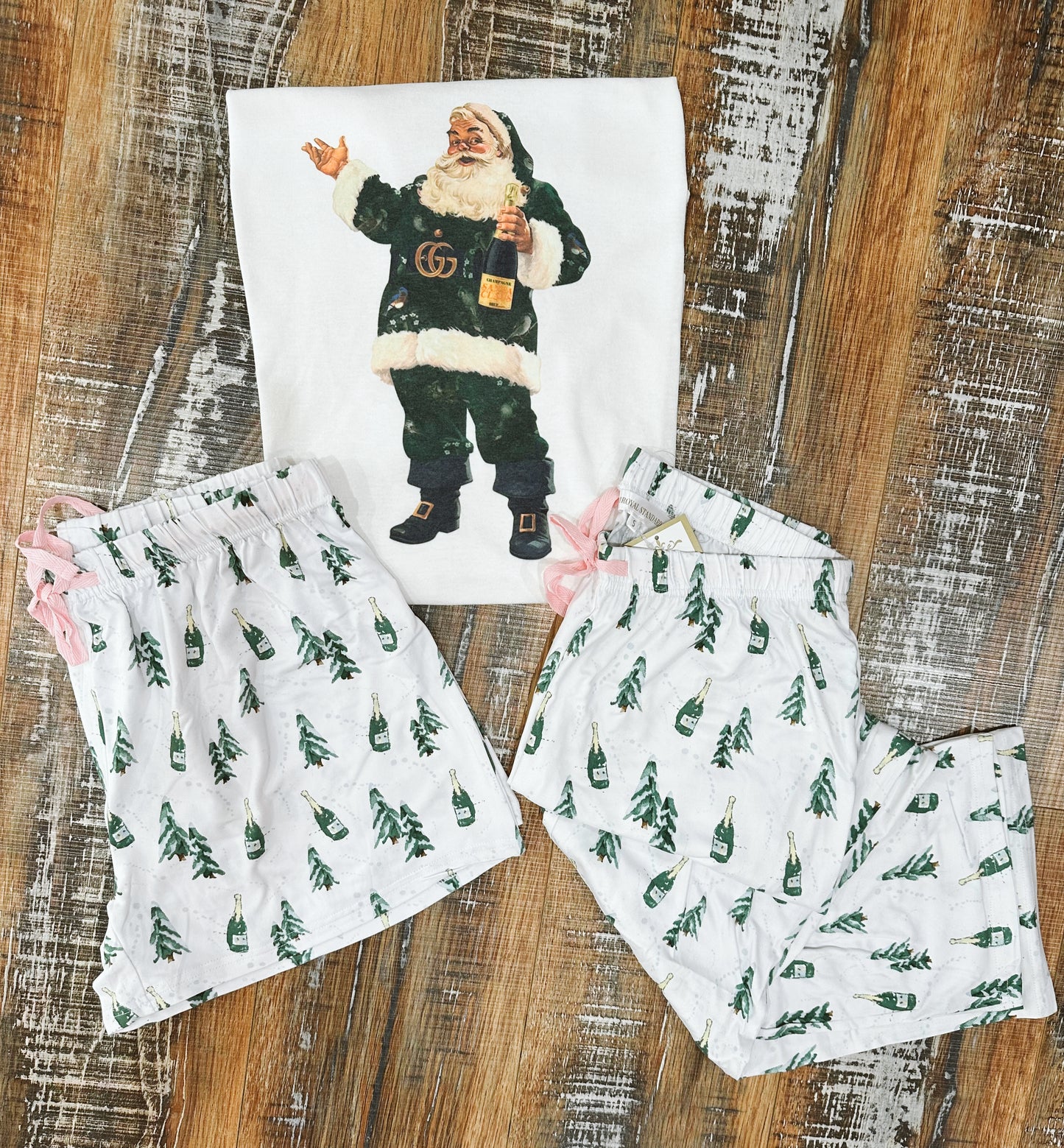 Champagne Santa
