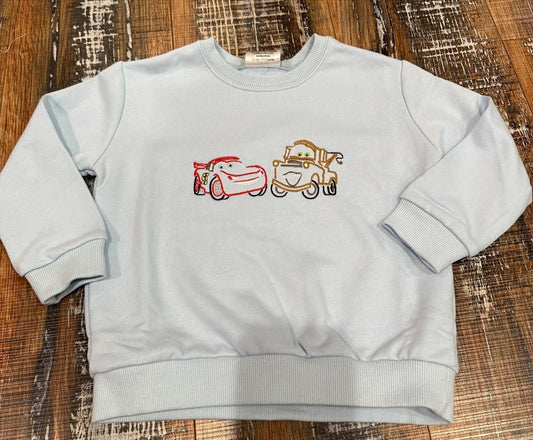 Cars embroidered swsh toddler/youth
