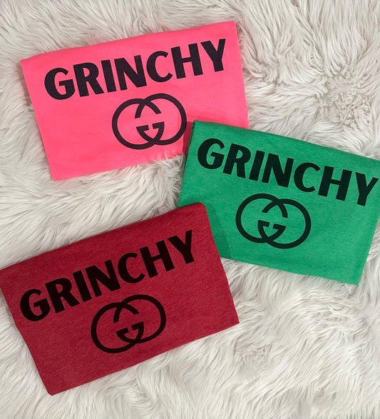 Grinchy tees
