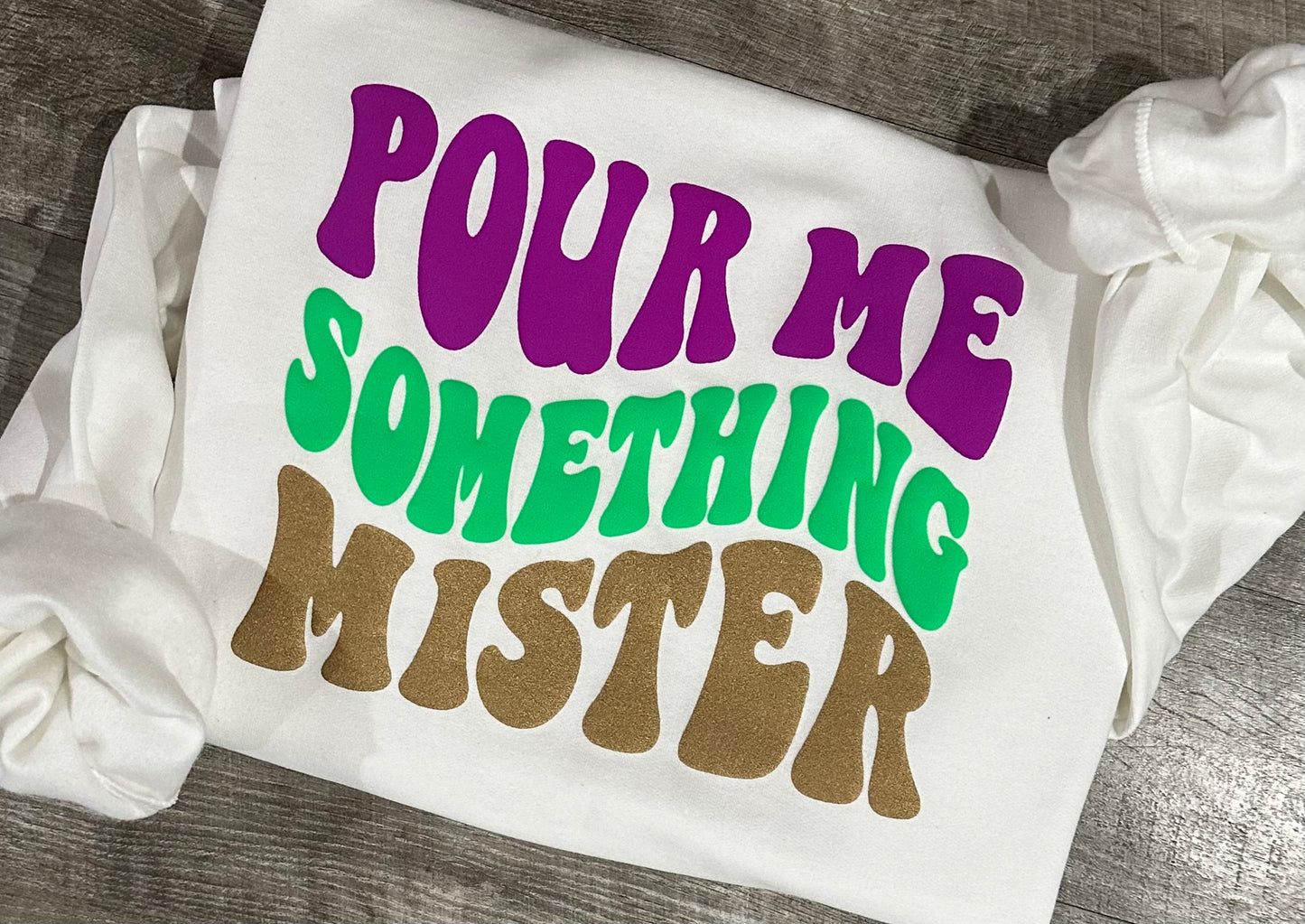 Pour me something mister