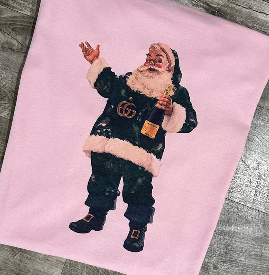 Champagne Santa
