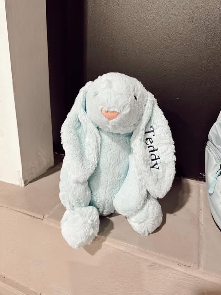 Monogrammed Plush Bunny 16"
