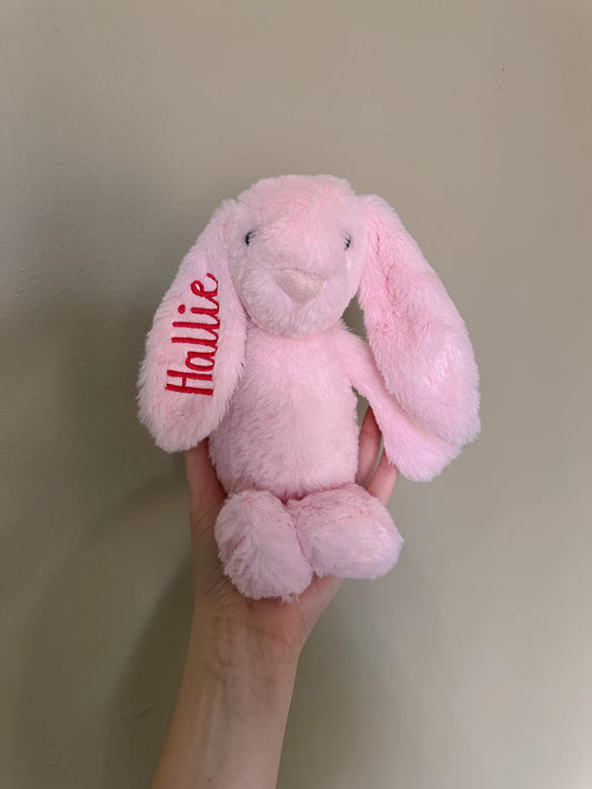 Monogrammed Baby Bunnies