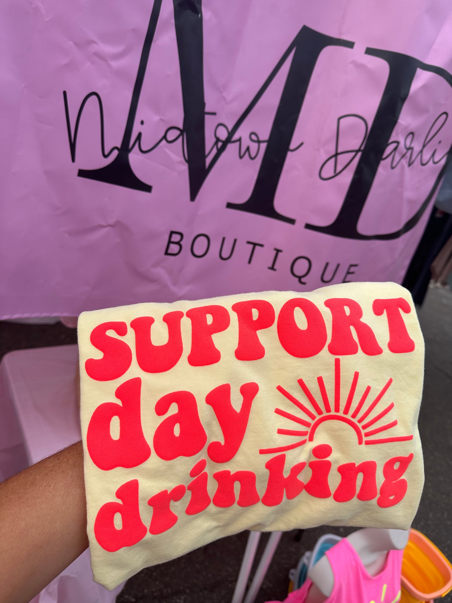 Support day drinking