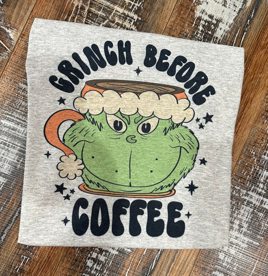 Grinch before coffee