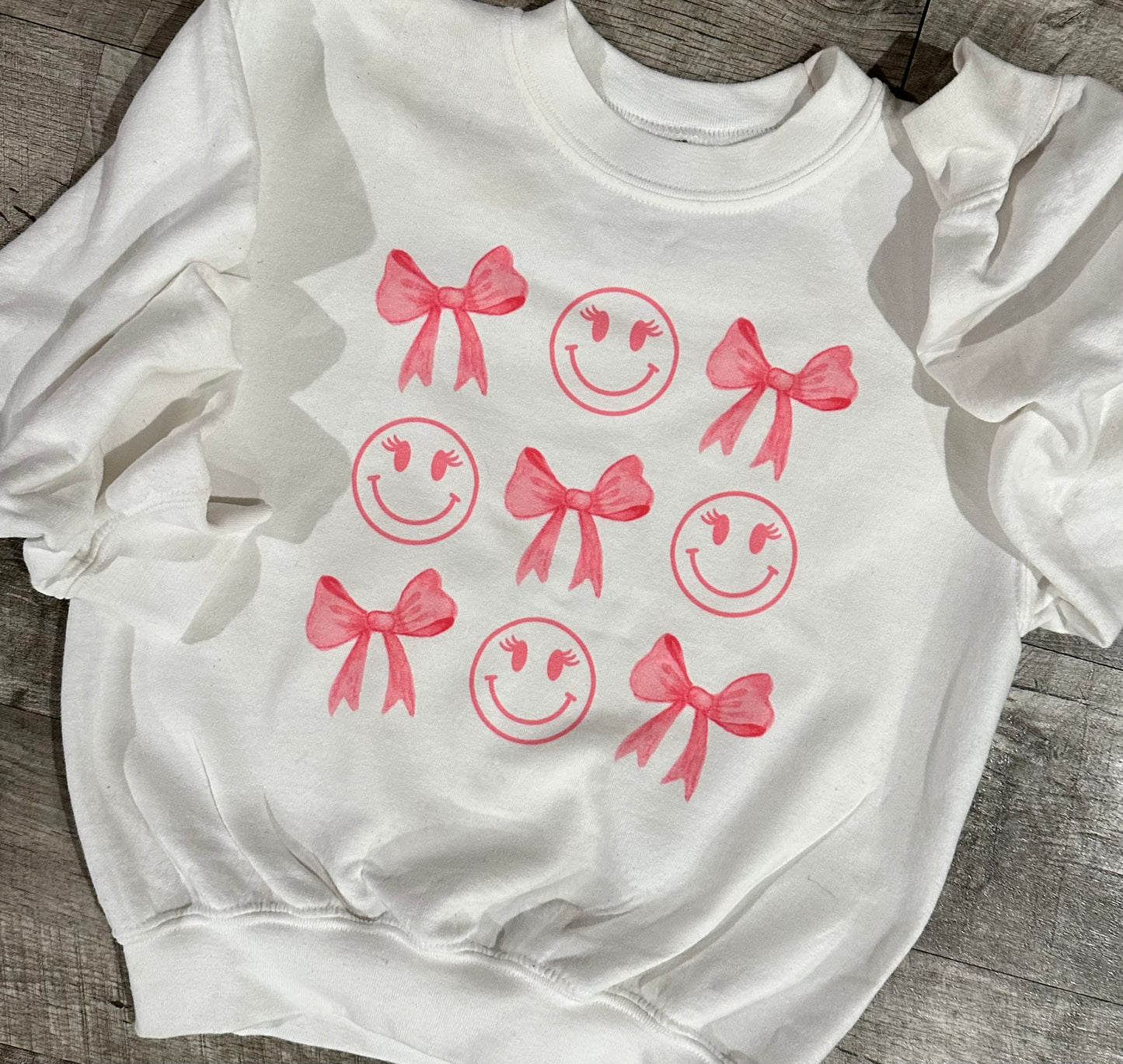 Coquette bows and smileys