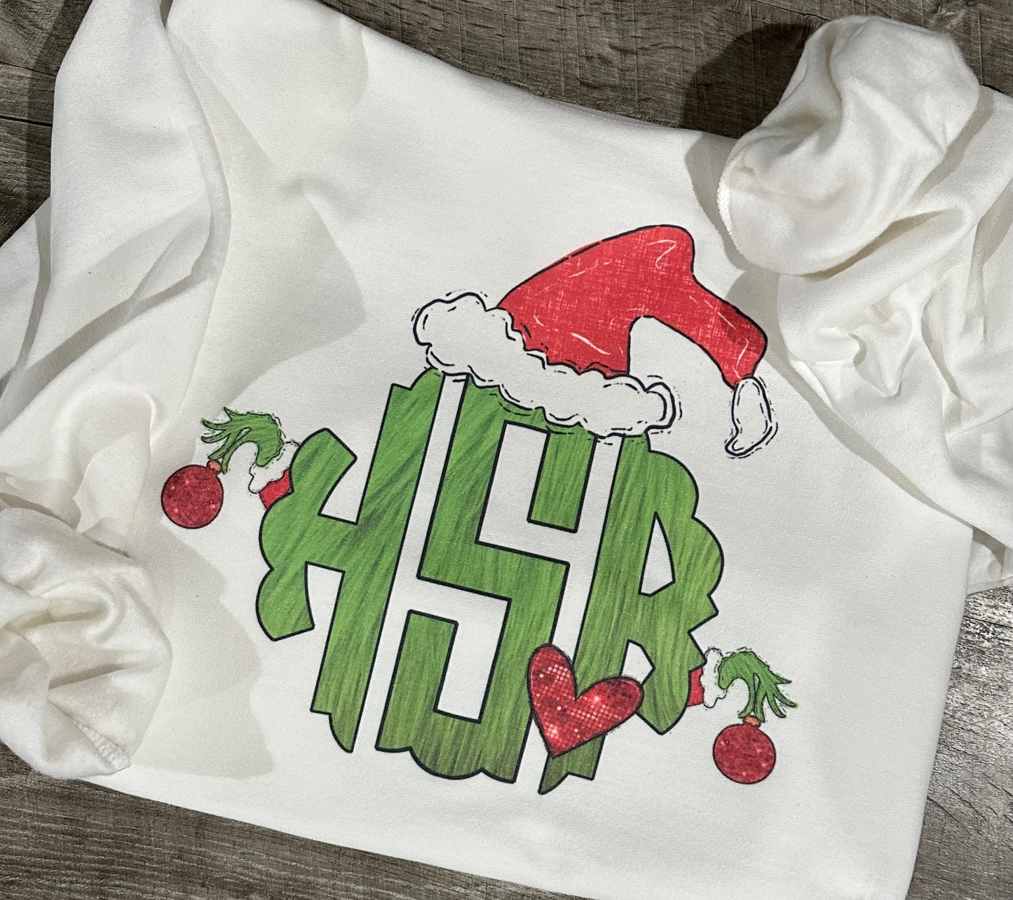 Grinch monogram