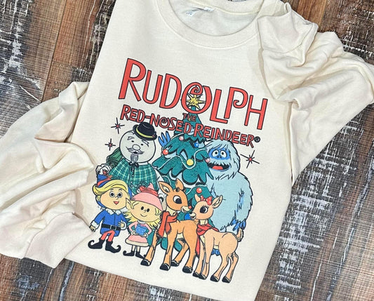 Vintage Rudolph Sweatshirt