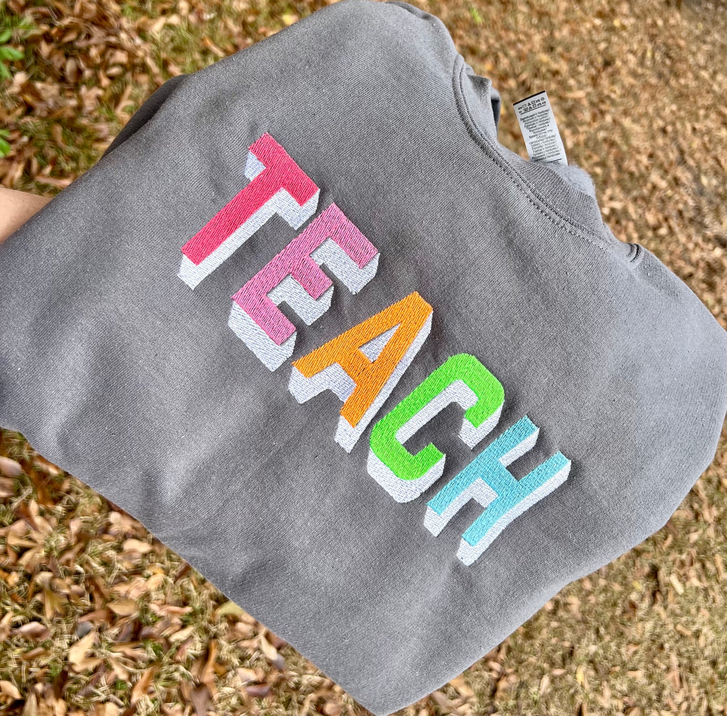 Neon stitched swsh