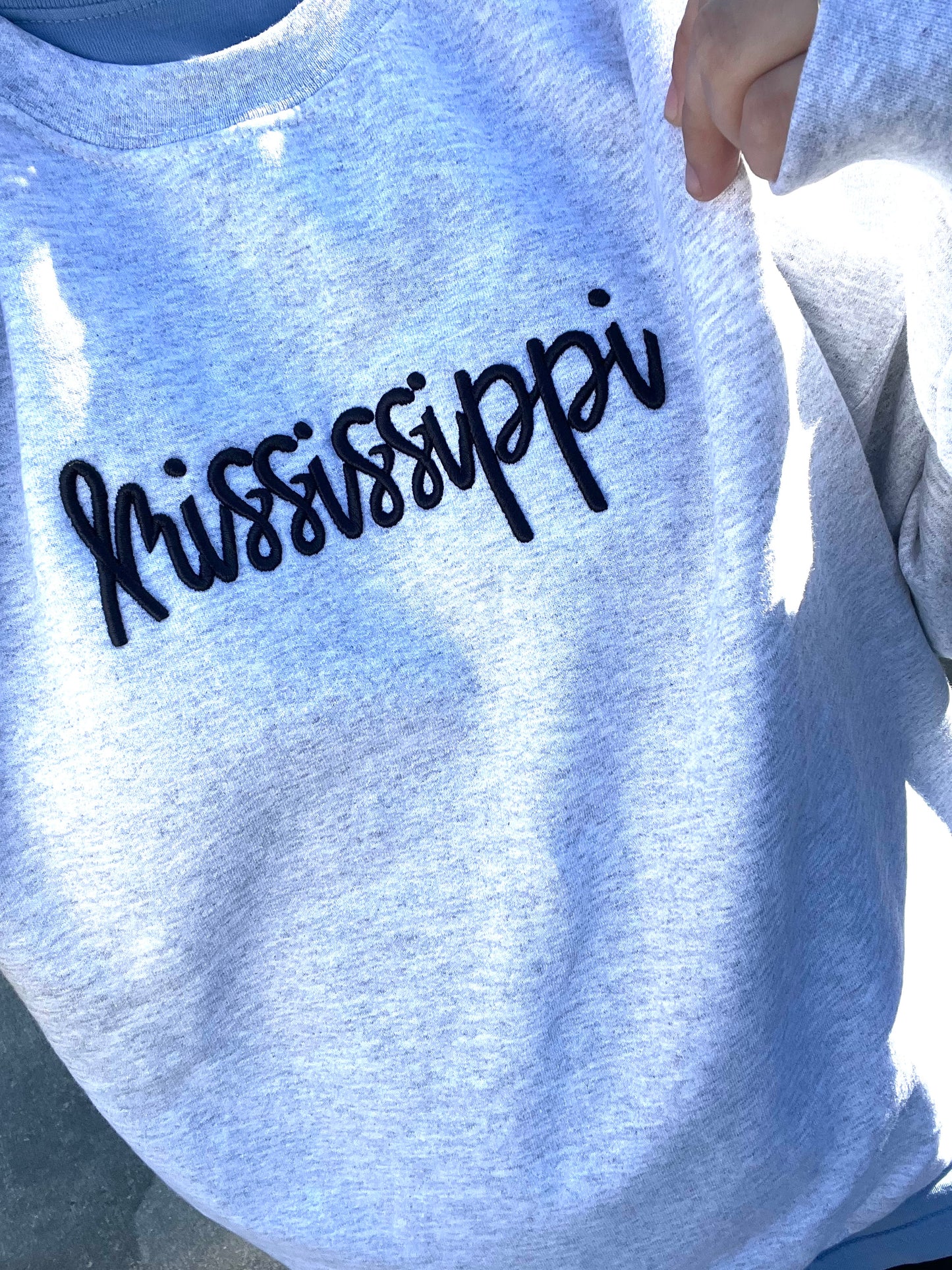 PUFF EMBROIDERY tees + swshs font #1