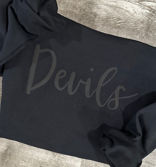 Devils puff swsh tone/tone