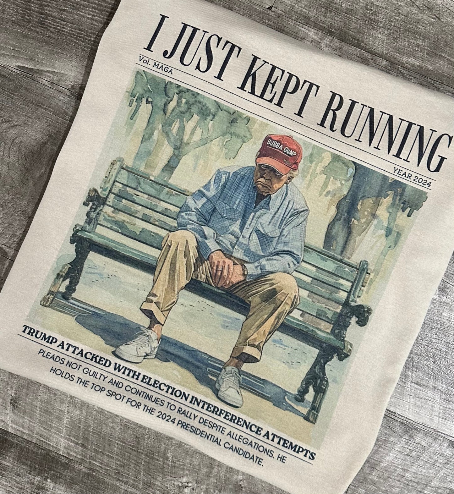 I just kept running