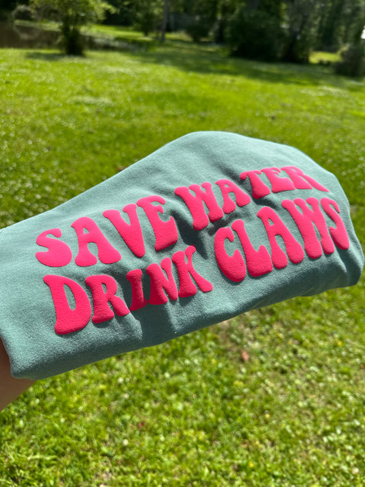 Save water drink claws