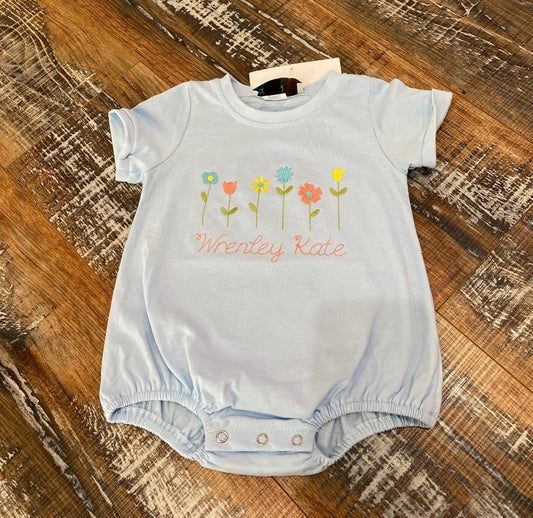Spring florals bubble