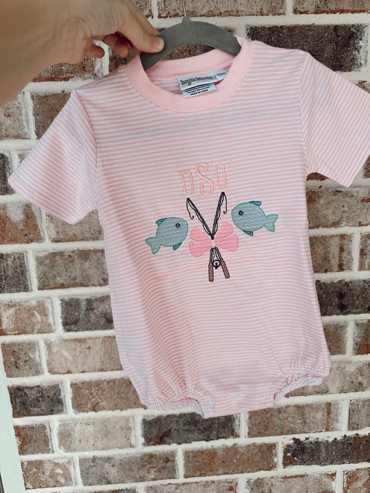 Fishing girl bubble