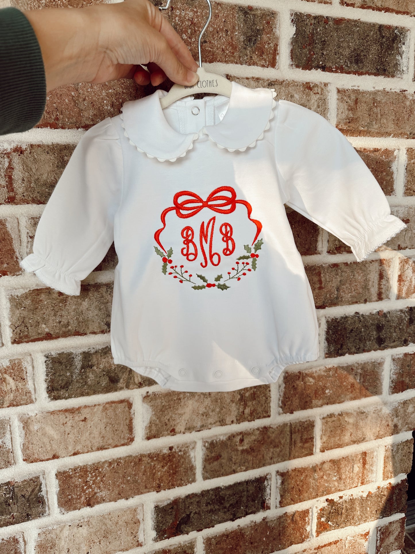 Holly embroidery
