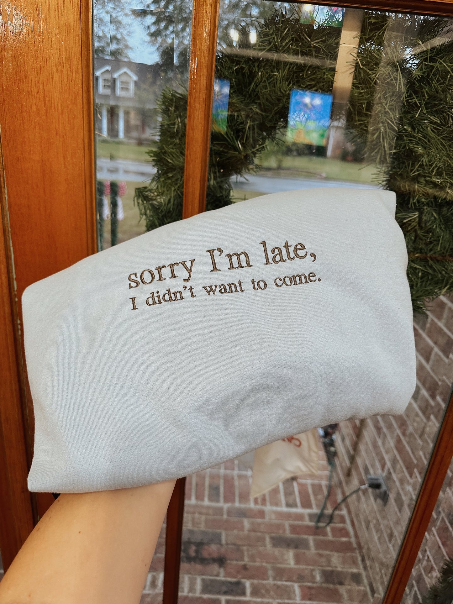 Adult funny line sweatshirts