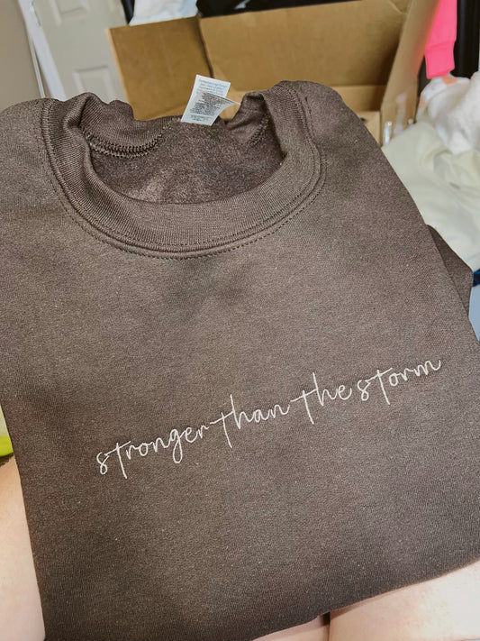 Stronger than the storm
