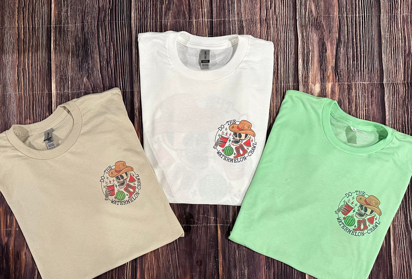 Watermelon crawl tee