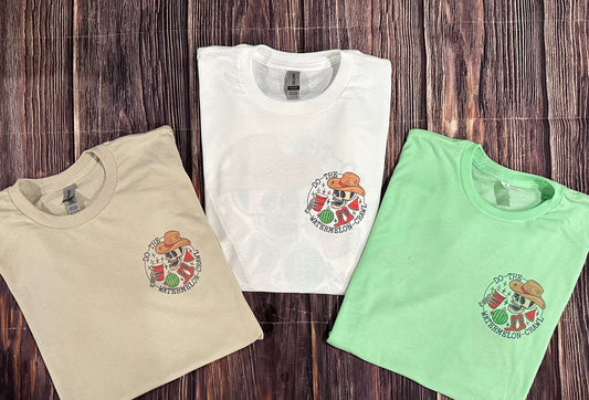 Watermelon crawl tee