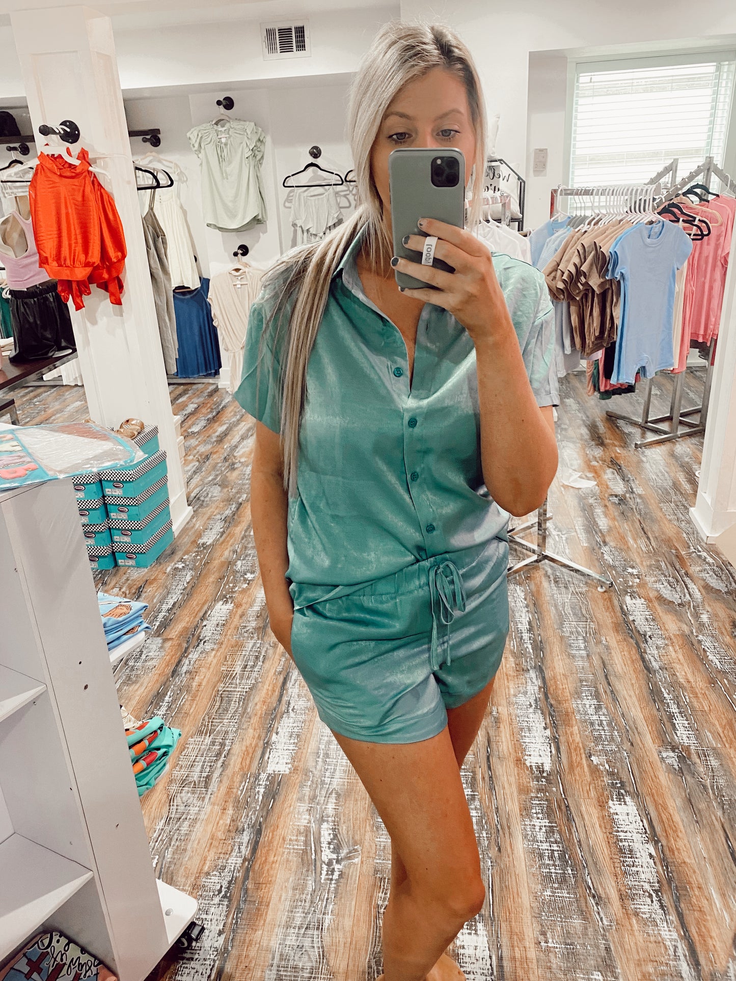 Trend setta satin set