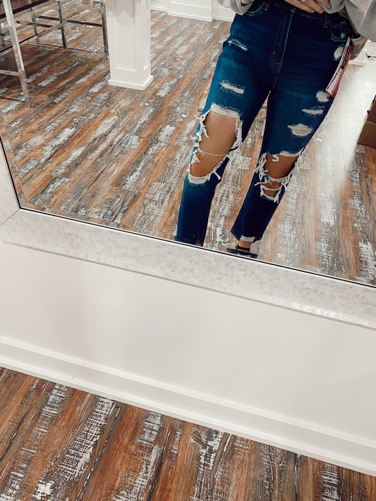 Boyfriend denim