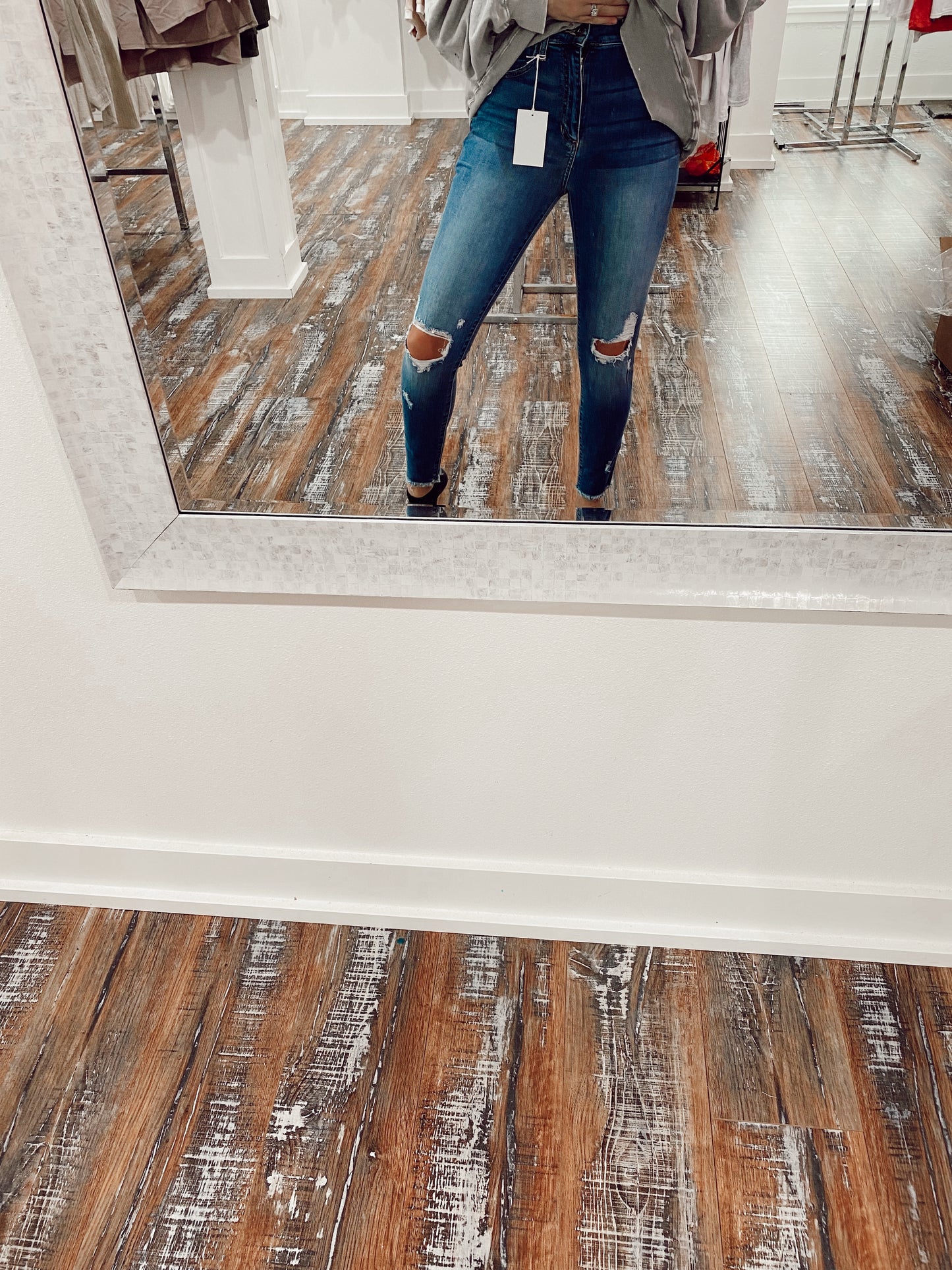 Skinny washed